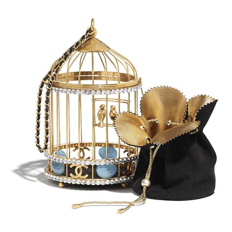 chanel bird cage handbag|Chanel minaudiere bag.